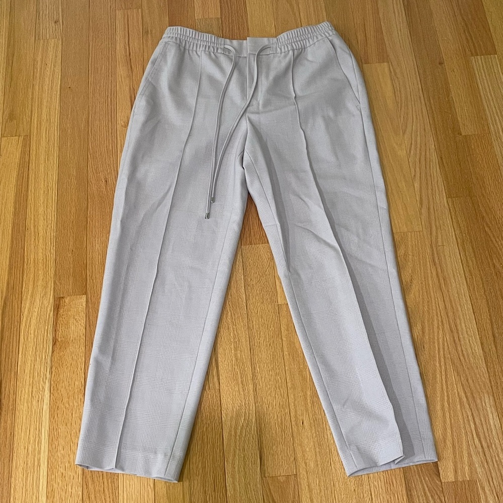 Club Monaco Plaid Tailored Jogger